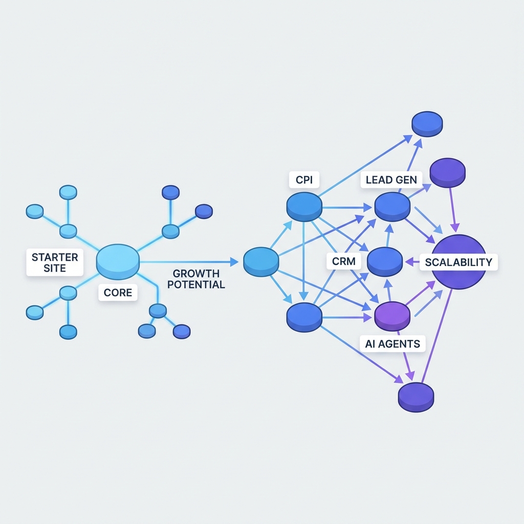 Scalable Website System Ecosystem