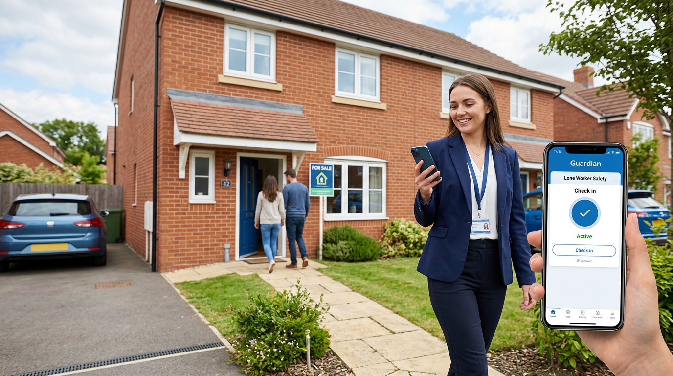 The Sentry — UK lone worker safety platform for estate agents and letting agencies